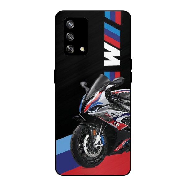 SuperBike Stance Metal Back Case for Oppo F19s