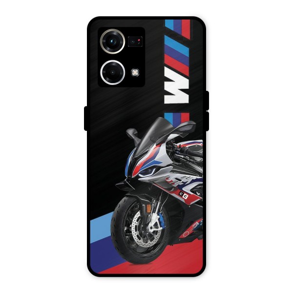 SuperBike Stance Metal Back Case for Oppo F21 Pro 4G