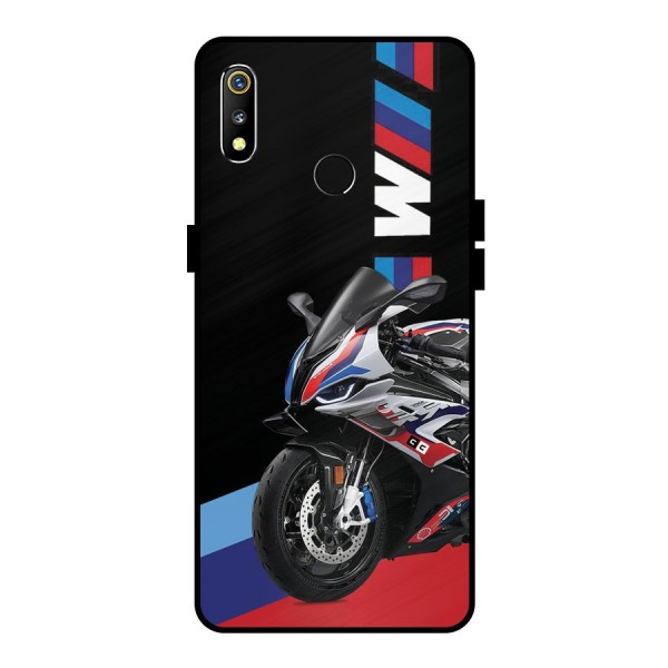 SuperBike Stance Metal Back Case for Realme 3