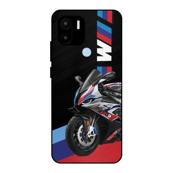 SuperBike Stance Metal Back Case for Redmi A1 Plus