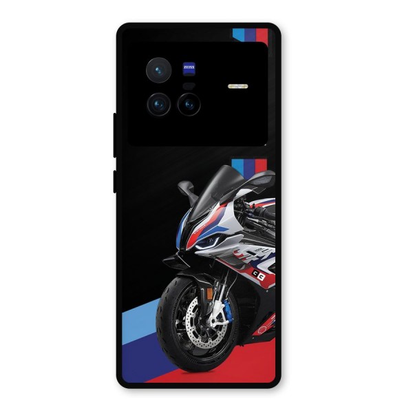 SuperBike Stance Metal Back Case for Vivo X80