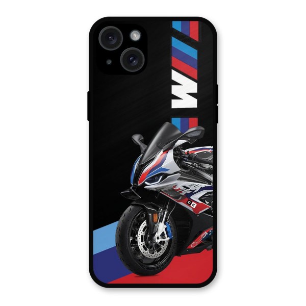 SuperBike Stance Metal Back Case for iPhone 15 Plus