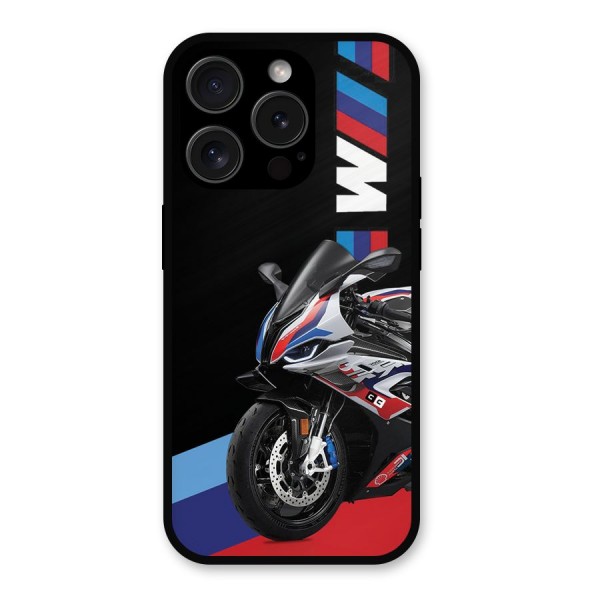 SuperBike Stance Metal Back Case for iPhone 15 Pro