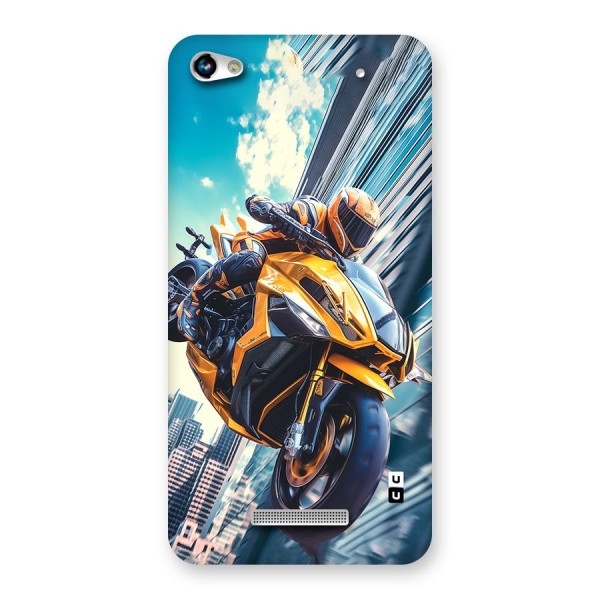 Super Bike Falling Back Case for Canvas Hue 2 A316