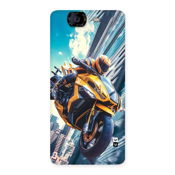 Super Bike Falling Back Case for Canvas Knight A350