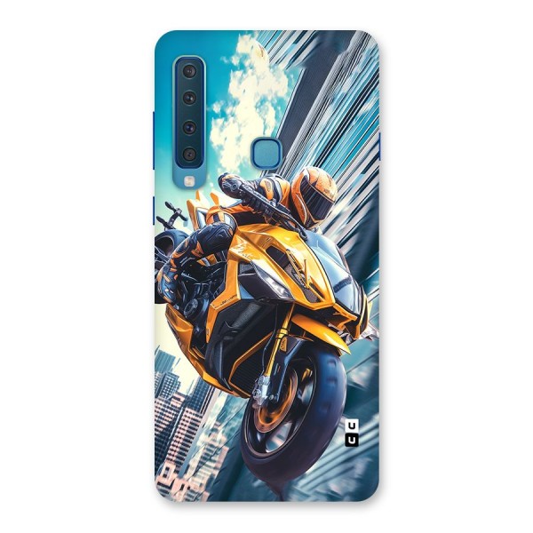 Super Bike Falling Back Case for Galaxy A9 (2018)