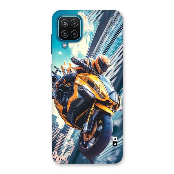 Super Bike Falling Back Case for Galaxy F12