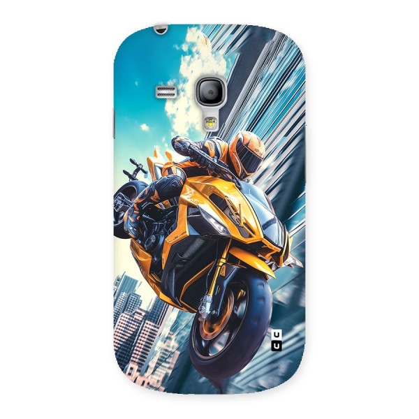 Super Bike Falling Back Case for Galaxy S3 Mini