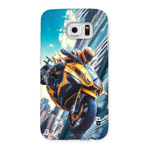 Super Bike Falling Back Case for Galaxy S6