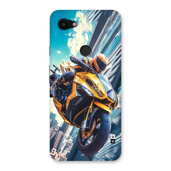 Super Bike Falling Back Case for Google Pixel 3a XL