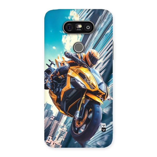 Super Bike Falling Back Case for LG G5