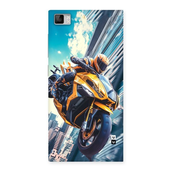 Super Bike Falling Back Case for Mi3