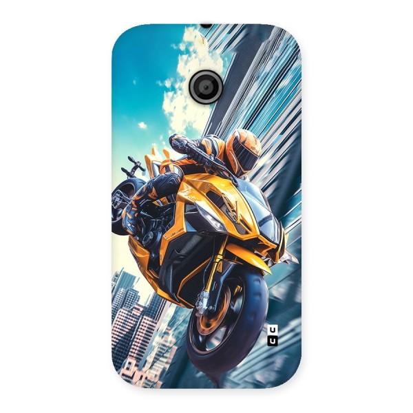 Super Bike Falling Back Case for Moto E