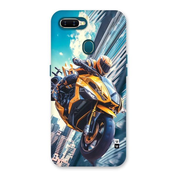 Super Bike Falling Back Case for Oppo A11k