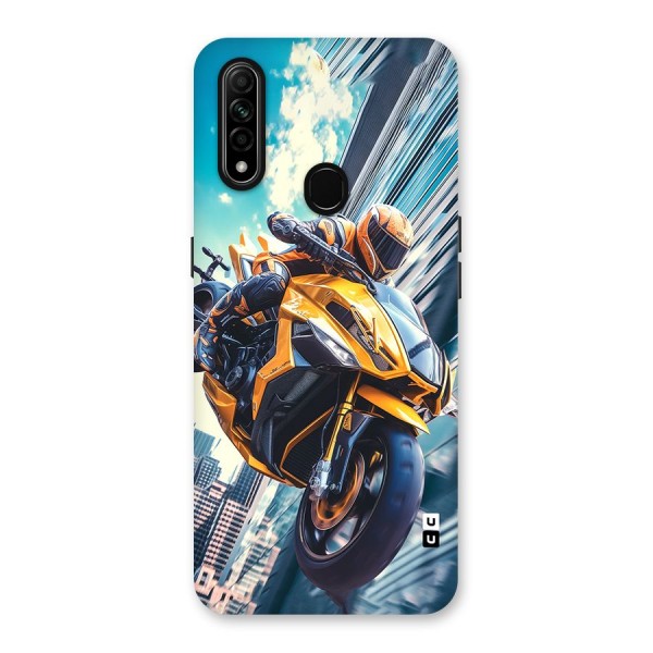 Super Bike Falling Back Case for Oppo A31