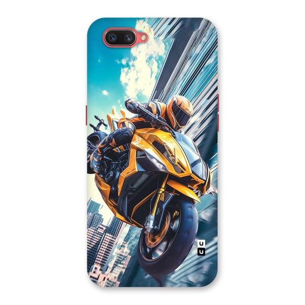 Super Bike Falling Back Case for Oppo A3s