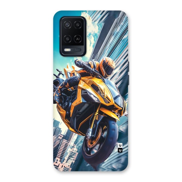 Super Bike Falling Back Case for Oppo A54