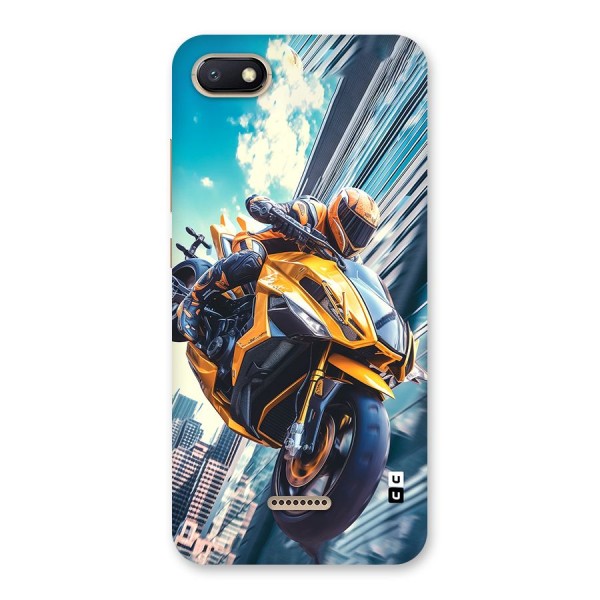 Super Bike Falling Back Case for Redmi 6A