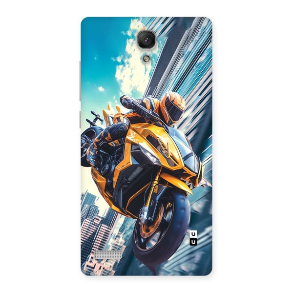 Super Bike Falling Back Case for Redmi Note