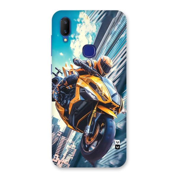 Super Bike Falling Back Case for Vivo V11