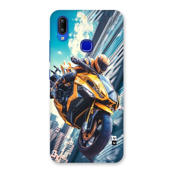 Super Bike Falling Back Case for Vivo Y91