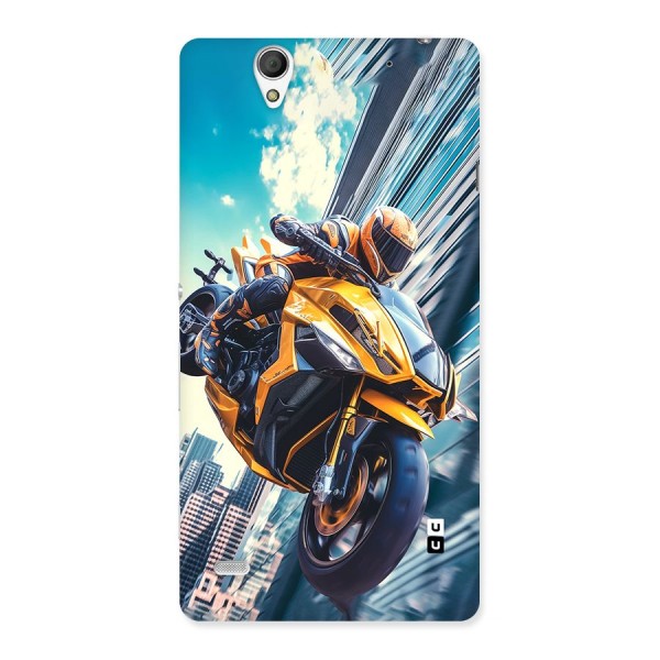 Super Bike Falling Back Case for Xperia C4