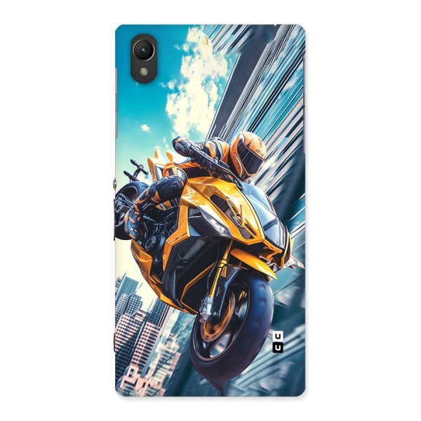 Super Bike Falling Back Case for Xperia Z1