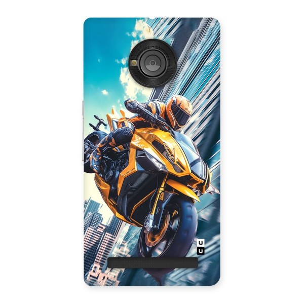 Super Bike Falling Back Case for Yuphoria