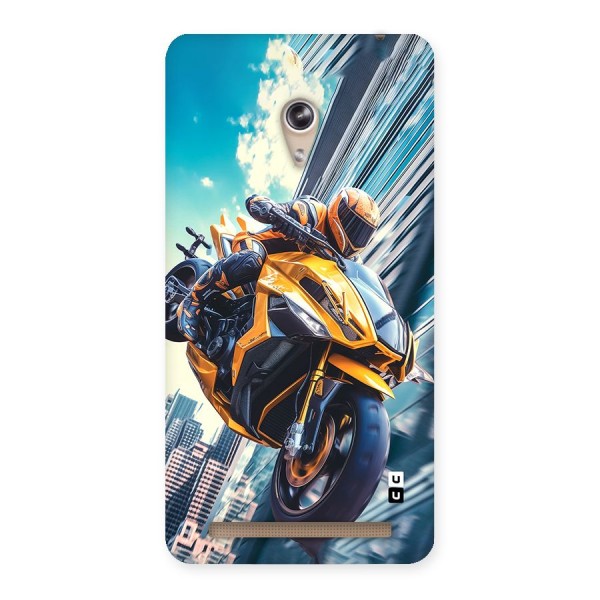 Super Bike Falling Back Case for Zenfone 6