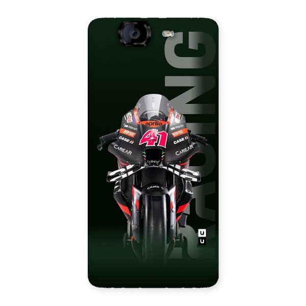 Super Biker Back Case for Canvas Knight A350