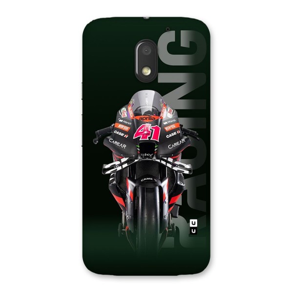 Super Biker Back Case for Moto E3 Power