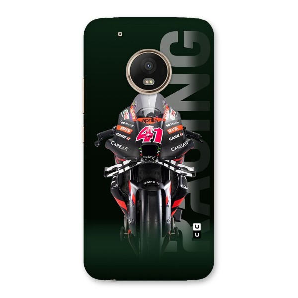 Super Biker Back Case for Moto G5 Plus