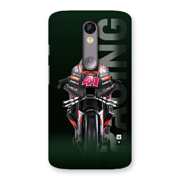 Super Biker Back Case for Moto X Force