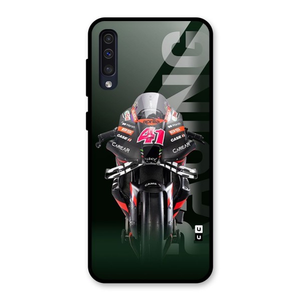 Super Biker Glass Back Case for Galaxy A50s