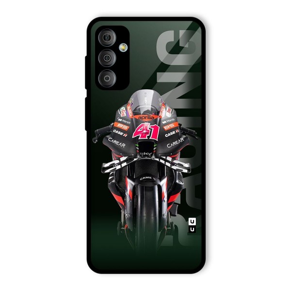 Super Biker Glass Back Case for Galaxy F23