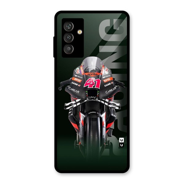 Super Biker Glass Back Case for Galaxy M13