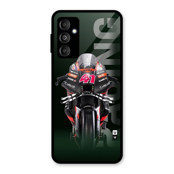 Super Biker Glass Back Case for Galaxy M14 5G