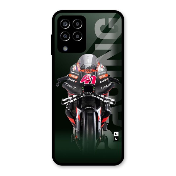 Super Biker Glass Back Case for Galaxy M33