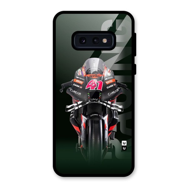 Super Biker Glass Back Case for Galaxy S10e