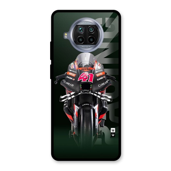 Super Biker Glass Back Case for Mi 10i