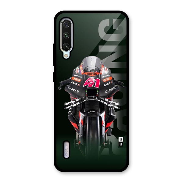 Super Biker Glass Back Case for Mi A3