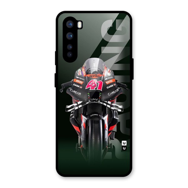 Super Biker Glass Back Case for OnePlus Nord