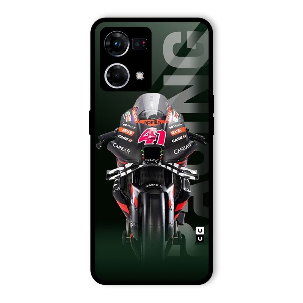 Super Biker Glass Back Case for Oppo F21 Pro 5G