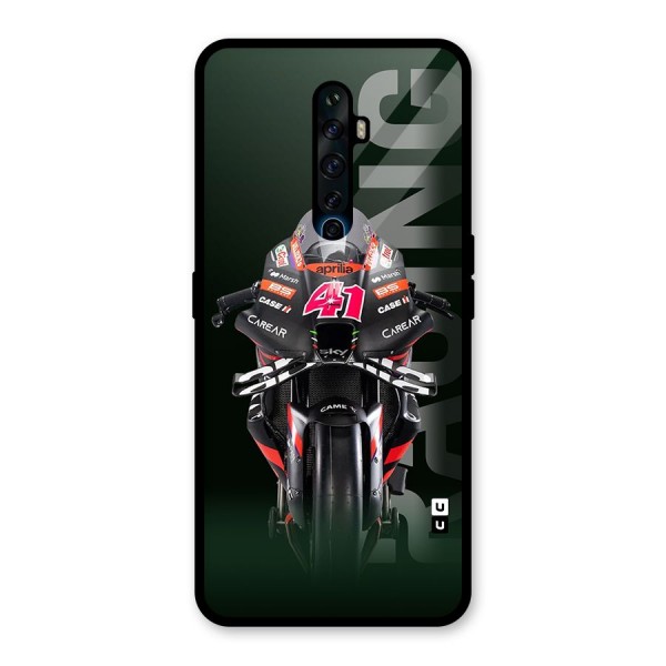 Super Biker Glass Back Case for Oppo Reno2 Z