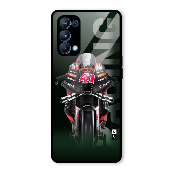 Super Biker Glass Back Case for Oppo Reno5 Pro 5G