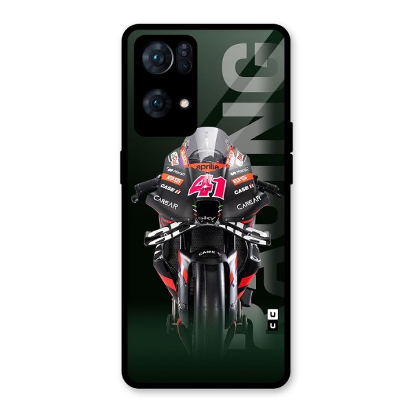 Super Biker Glass Back Case for Oppo Reno7 Pro 5G