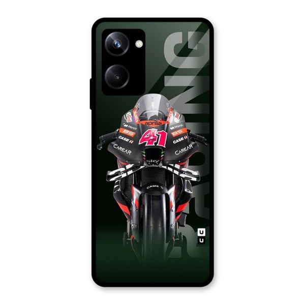 Super Biker Glass Back Case for Realme 10 Pro