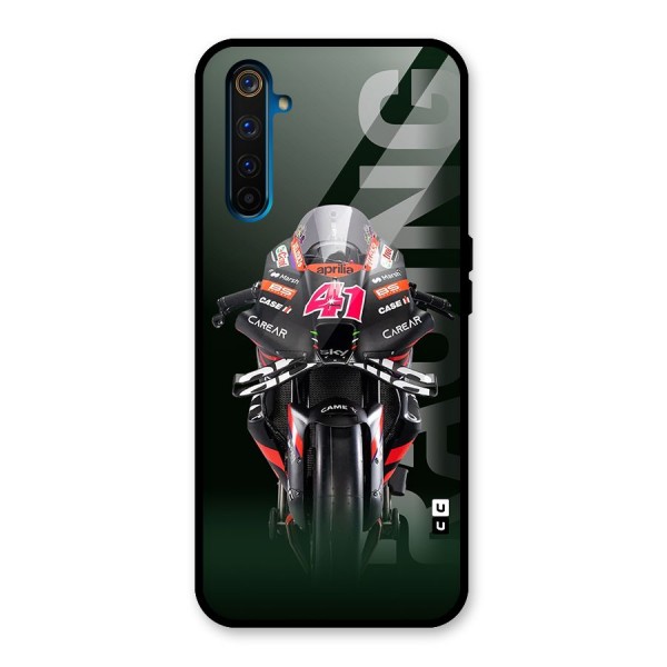 Super Biker Glass Back Case for Realme 6 Pro