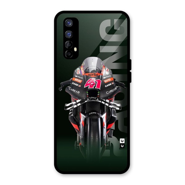 Super Biker Glass Back Case for Realme 7