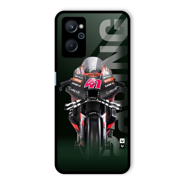 Super Biker Glass Back Case for Realme 9i